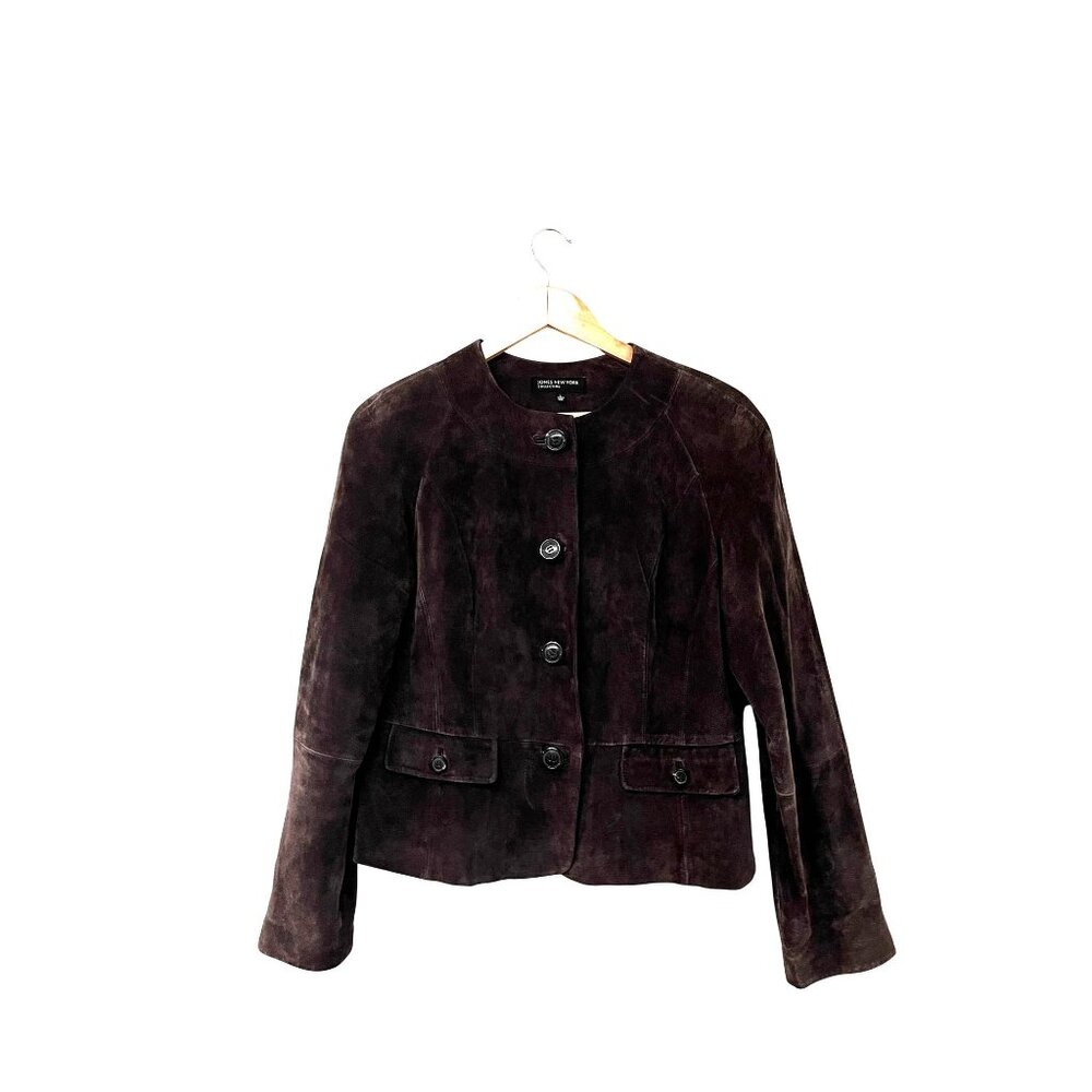 Jones New York Dark Brown Blazer